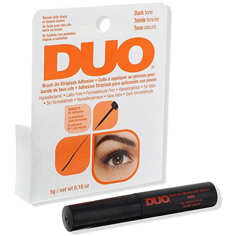 DUO False Eyelash Glue - Latex Free (Black/Dark) – EVE Lashes