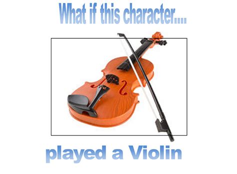 What if this character played a Violin by scottyiam on DeviantArt