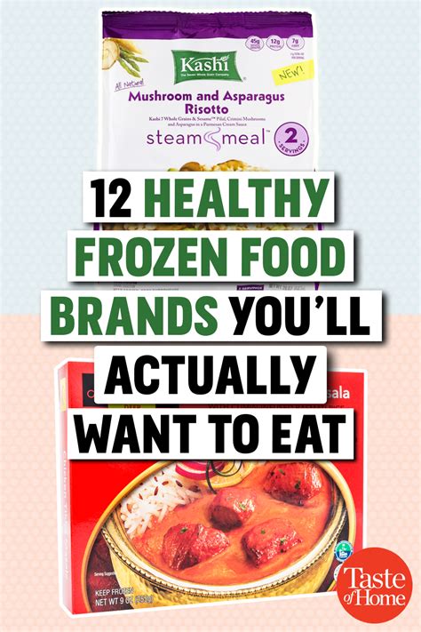 12 Frozen Food Brands You'll Actually Want to Eat | Frozen food brands, Healthy frozen meals, Food