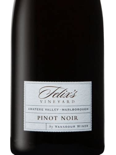 2017 Vavasour Felix's Vineyard Pinot Noir | Vivino