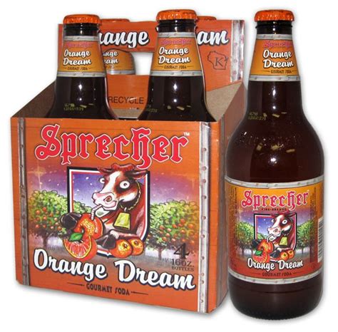 Sprecher Orange Dream Cream Soda