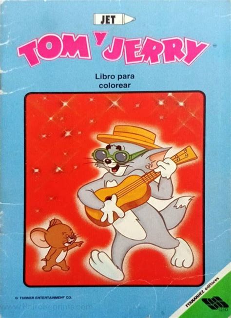 Tom & Jerry Coloring Book | Coloring Books at Retro Reprints - The world's largest coloring book ...