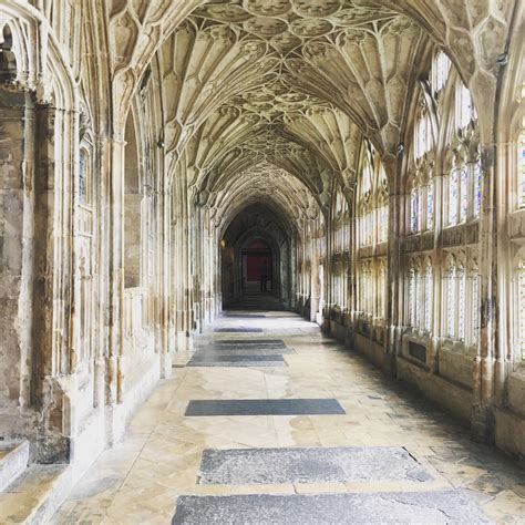 Visited Gloucester Cathedral today where they filmed some of the earlier Hogwarts scenes. : r ...