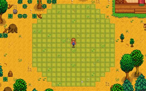 stardew valley - What's the area of effect for the Scarecrow? - Arqade