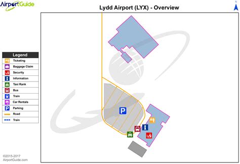 Lydd - Lydd (LYX) Airport Terminal Map - Overview Airports Terminal, Fuel Prices, Aerial Photo ...