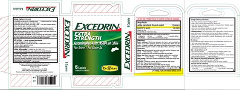 NDC 66715-9810 Excedrin Extra Strength Tablet, Film Coated Oral