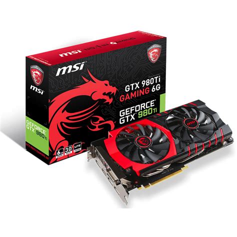 MSI GeForce GTX 980 Ti Gaming 6G LE GTX 980TI GAMING 6G LE B&H