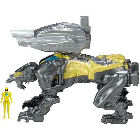 Power Rangers Movie Battle Zord with Figure, Yellow - Walmart.com