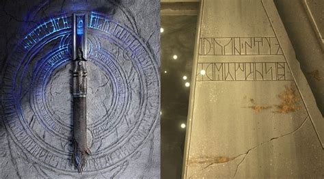 Resemblance between the symbols in the Jedi: Fallen Order video game ...