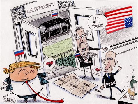 Political Cartoons: Election security bill scuttled by “Moscow Mitch ...