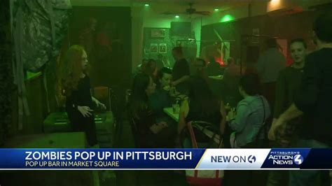 Zombie-themed pop-up bar opens in Market Square