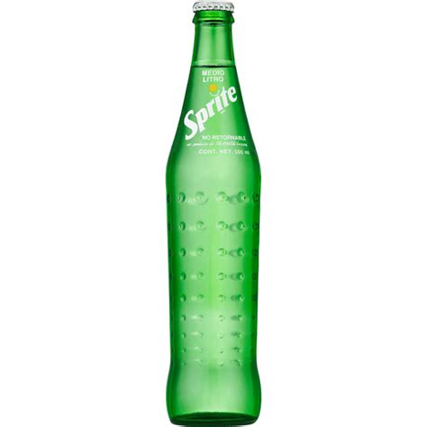 Sprite Mexico Glass Bottle, 500 mL | Lemon-Lime & Citrus | Robert Fresh ...