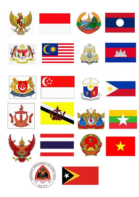 Bendera asean dan lambang