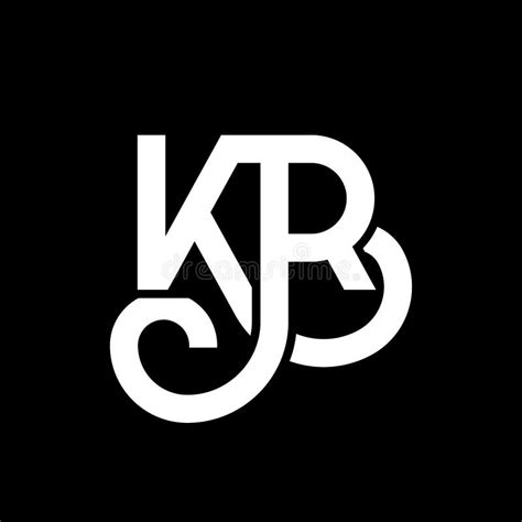 KR Letter Logo Design on Black Background. KR Creative Initials Letter Logo Concept. Kr Letter ...