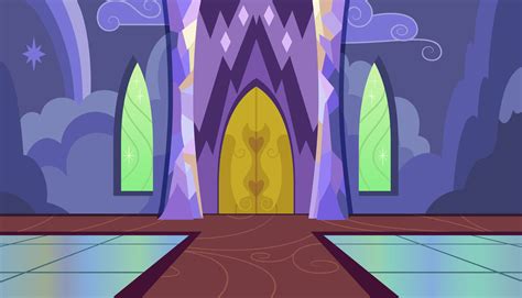 Twilight's castle - door - inside by Culu-Bluebeaver on DeviantArt