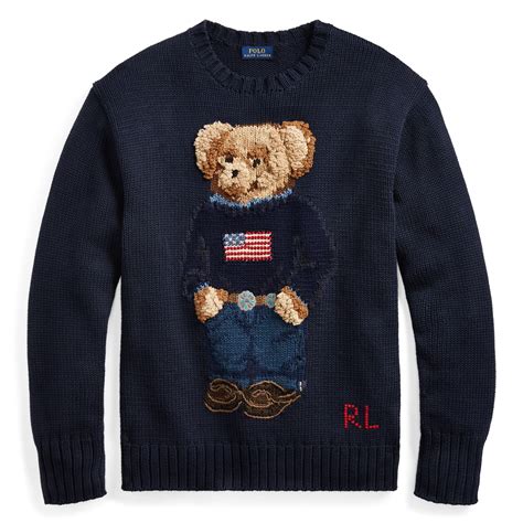 Polo Bear Cotton Sweater