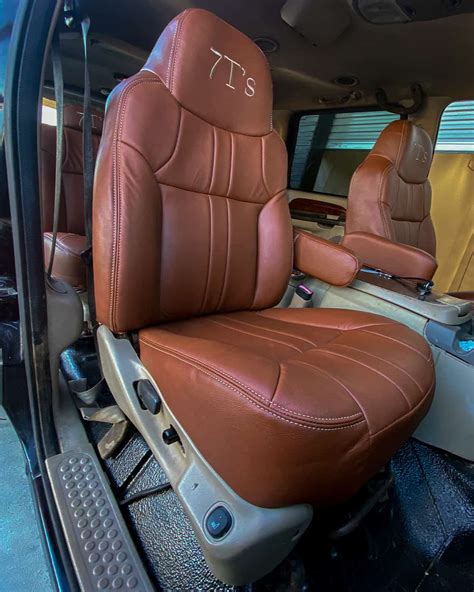 Ford Excursion Custom Leather - All Out Offroad