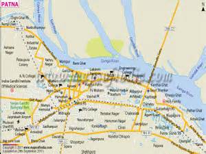 Map Of Patna City Bihar - China Map Tourist Destinations