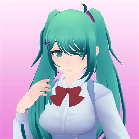 Saki portrait #4 | Yandere simulator, Yandere simulator characters, Yandere characters