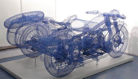 The Presurfer: The Steel Wire Sculptures Of Shi Jindian