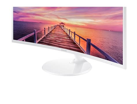 32" Essential White Curved Monitor CF391 with the deeply immersive viewing experience ...