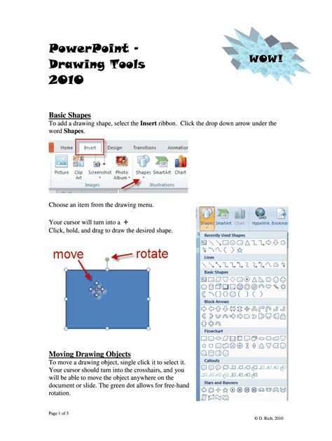 Fillable Online PowerPoint Drawing Tools Fax Email Print - pdfFiller