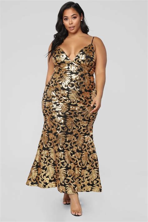 The Golden Age Sequin Gown - Black/Gold | Vestidos negro con dorado, Vestido lentejuelas, Traje ...