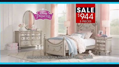 Rooms to Go January Clearance Sale TV Commercial, 'Disney Princess ...