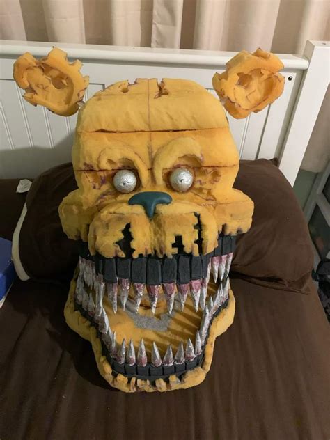 Nightmare Fredbear Cosplay WIP | Five Nights At Freddy's Amino