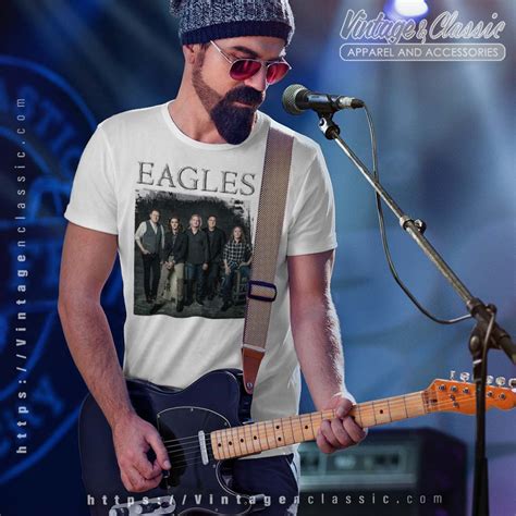 Eagles Band Gifts And Merchandise, The Eagles Logo Shirt - Vintagenclassic Tee