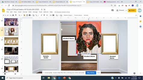 Google Slides Virtual Art Gallery - YouTube