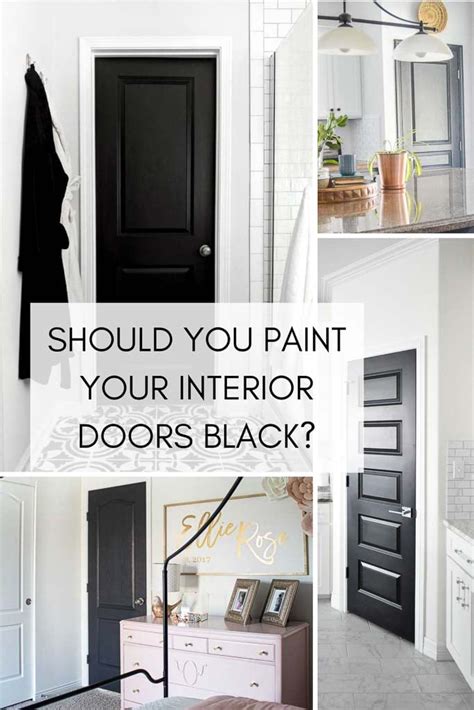 Black Closet Doors