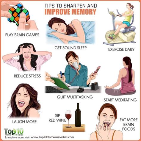 10 Tips to Sharpen and Improve Memory | Top 10 Home Remedies