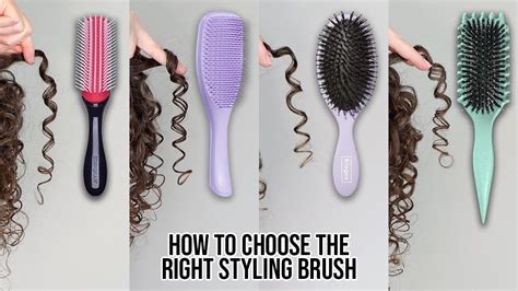 Comparing the Best Styling Brushes for Curly Hair - YouTube