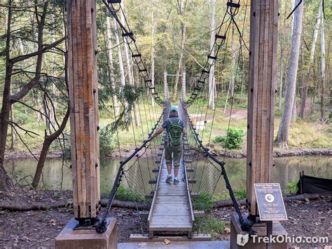 Mohican State Park: Gorge Overlook Trail and Swinging Bridge Ohio Hiking, Hiking Trails, Ohio ...