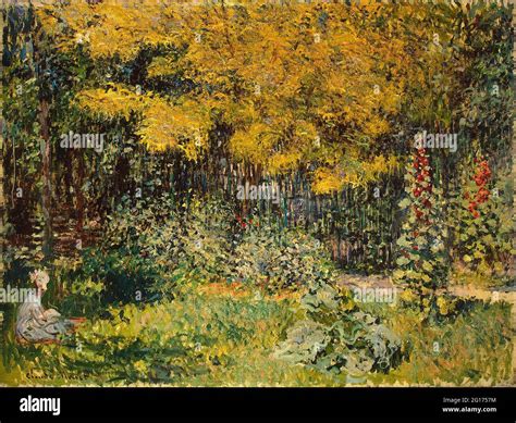 Claude Monet - Garden Stock Photo - Alamy