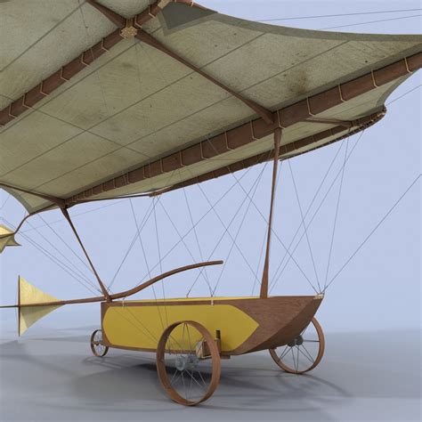 george cayley glider 3d max