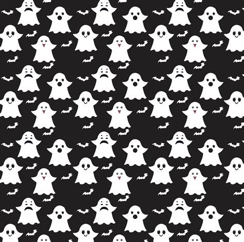 halloween pattern with black background 26710698 Vector Art at Vecteezy