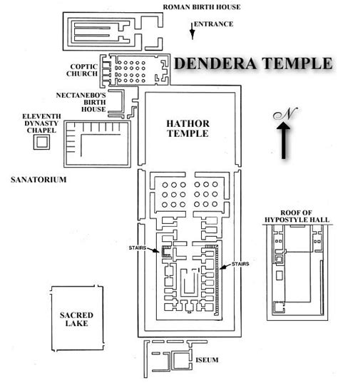 Dendera Temple Complex, Temple of Hathor | Ancient egyptian ...