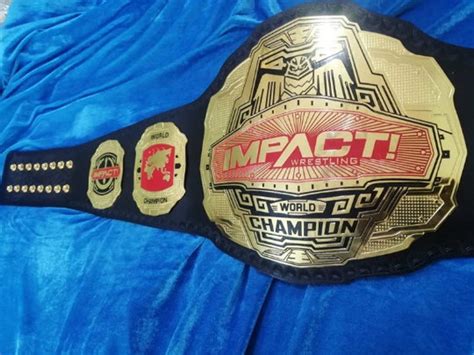 IMPACT WORLD CHAMPIONSHIP belt adult size | Etsy