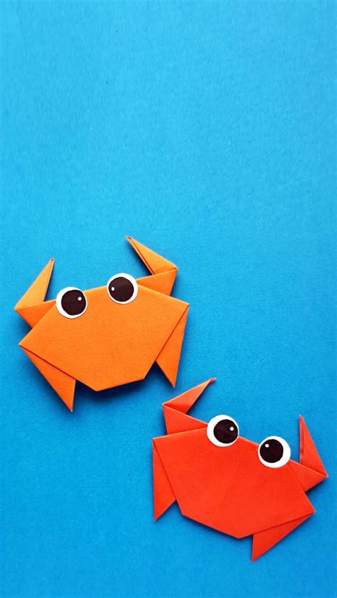 Origami Crab - A Step-by-Step Tutorial for Beginners