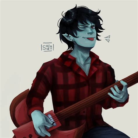 Marshall-lee fanart !! by pporksoda on DeviantArt