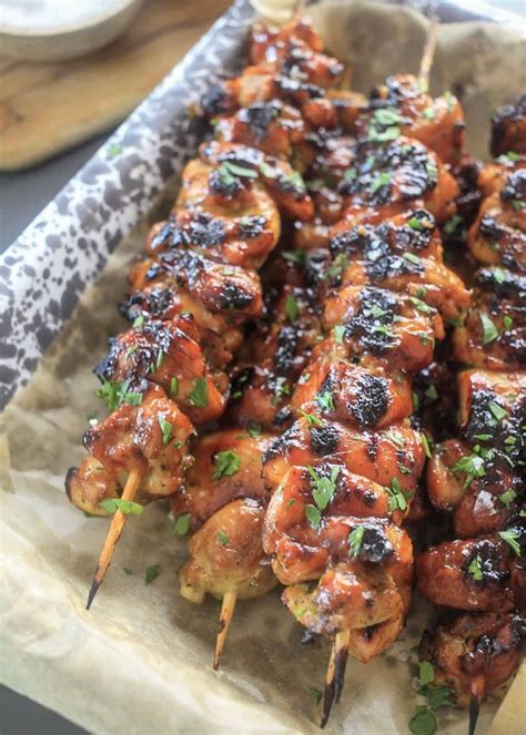 Pinchos de Pollo (Puerto Rican Chicken Skewers) | Recipe | Bbq recipes ...