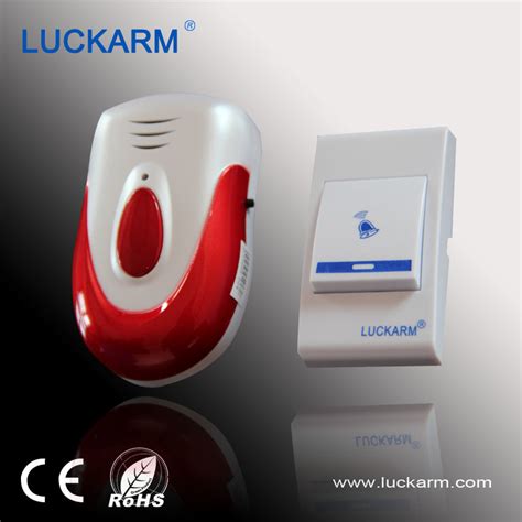 China Luckarm New Model Smart Wireless Doorbell for The Deaf-D005 - China Wireless Doorbell with ...