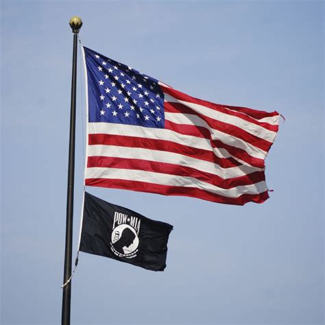 Pow mia, American flag, Pow