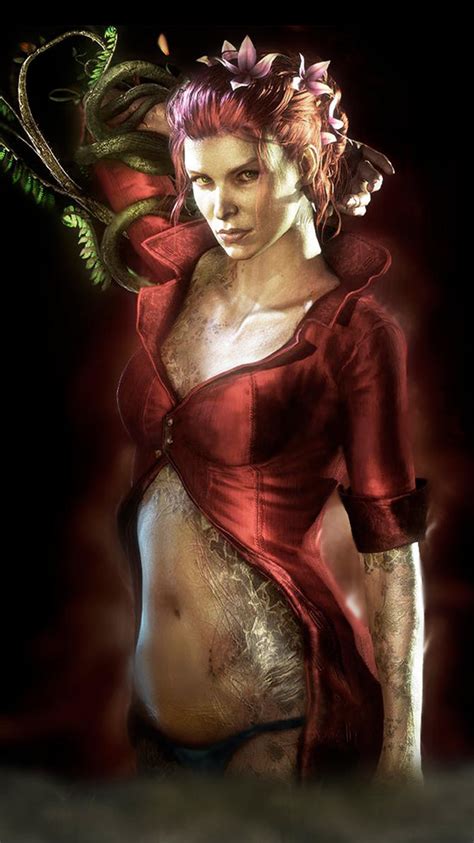 POISON IVY / ARKHAM KNIGHT by JPGraphic on DeviantArt