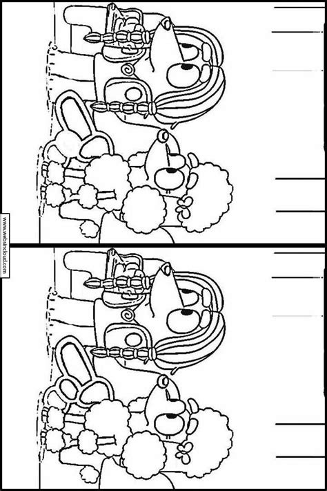 Bluey 12 Printable Find the differences. Activities for kids Spot The Difference Printable, Spot ...