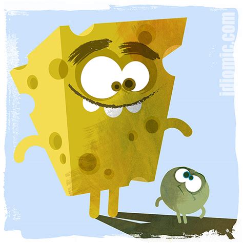 'Big Cheese' illustrated at Idiomic.com: definition, example, and origin.