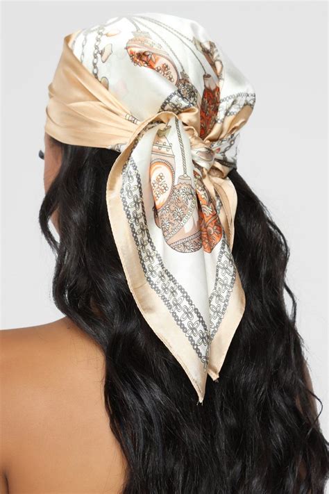 Sale > silk bandana head scarf > in stock