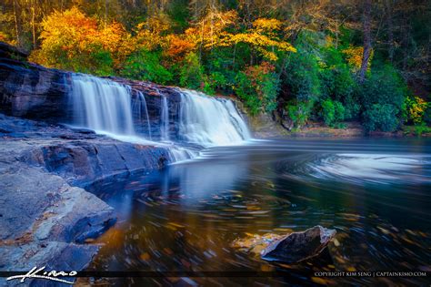 Hooker Falls Dupont State Forest North Carolina Fall Colors